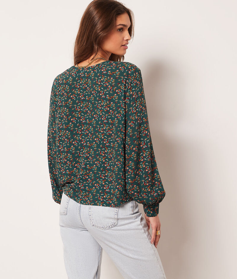 Long Sleeve Printed Shirt;${refinementColor}