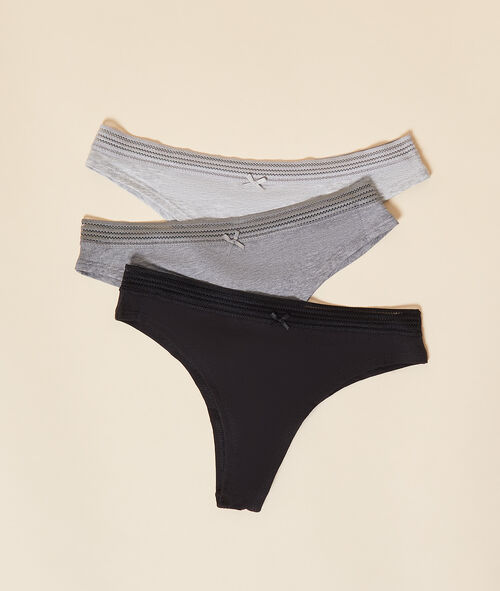 Pack of 3 tangas Pack of 3 tangas