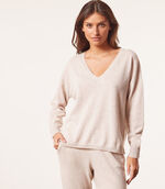 Long sleeve cashmere sweater   