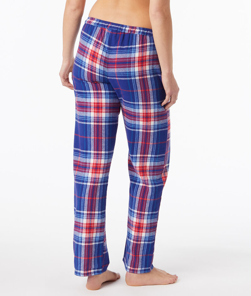 Pantalon de pyjama à carreaux 100% coton biologique;${refinementColor}