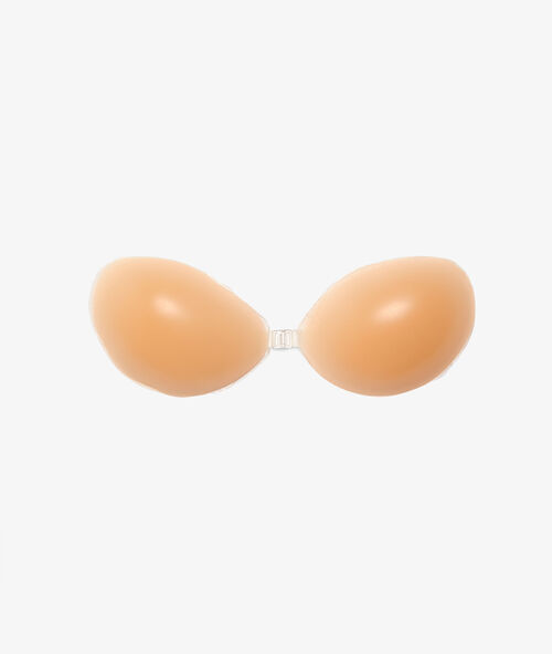 Silicone bra nude.