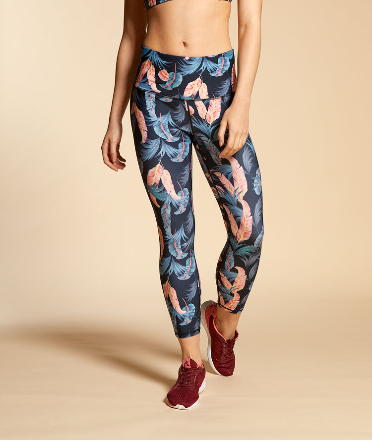 Legging de training court noir.