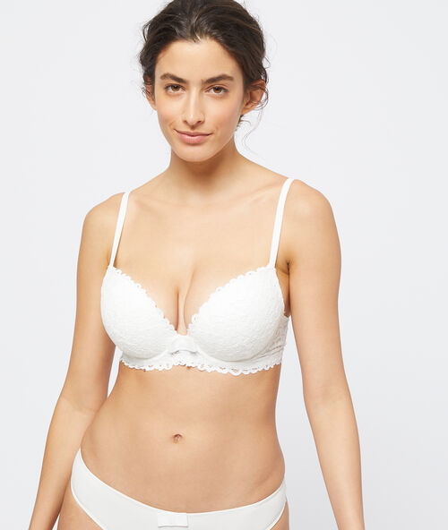 Bra no. 5 - classic padding ecru.