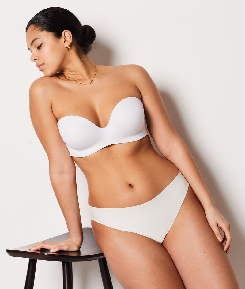 Underwire Strapless Bra, D Cup;${refinementColor}