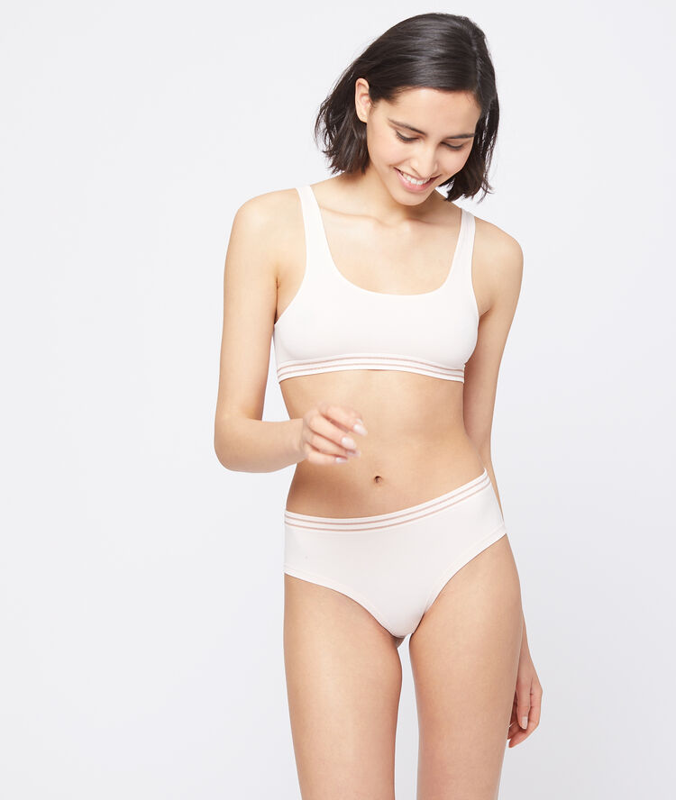 Seamless bralet pink.