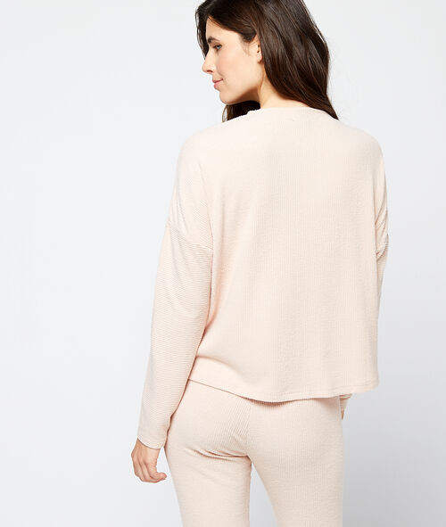 Ribbed knit top Ribbed knit top
