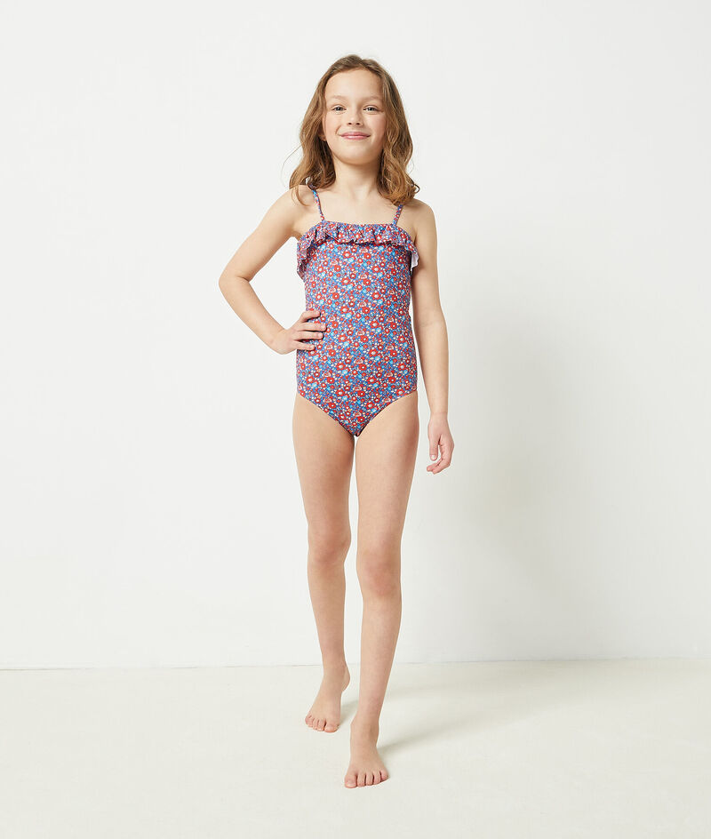 Liberty Fabric One-Piece Swimsuit;${refinementColor}