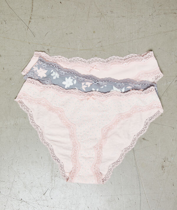 Pack of 3 cotton briefs Pack of 3 cotton briefs