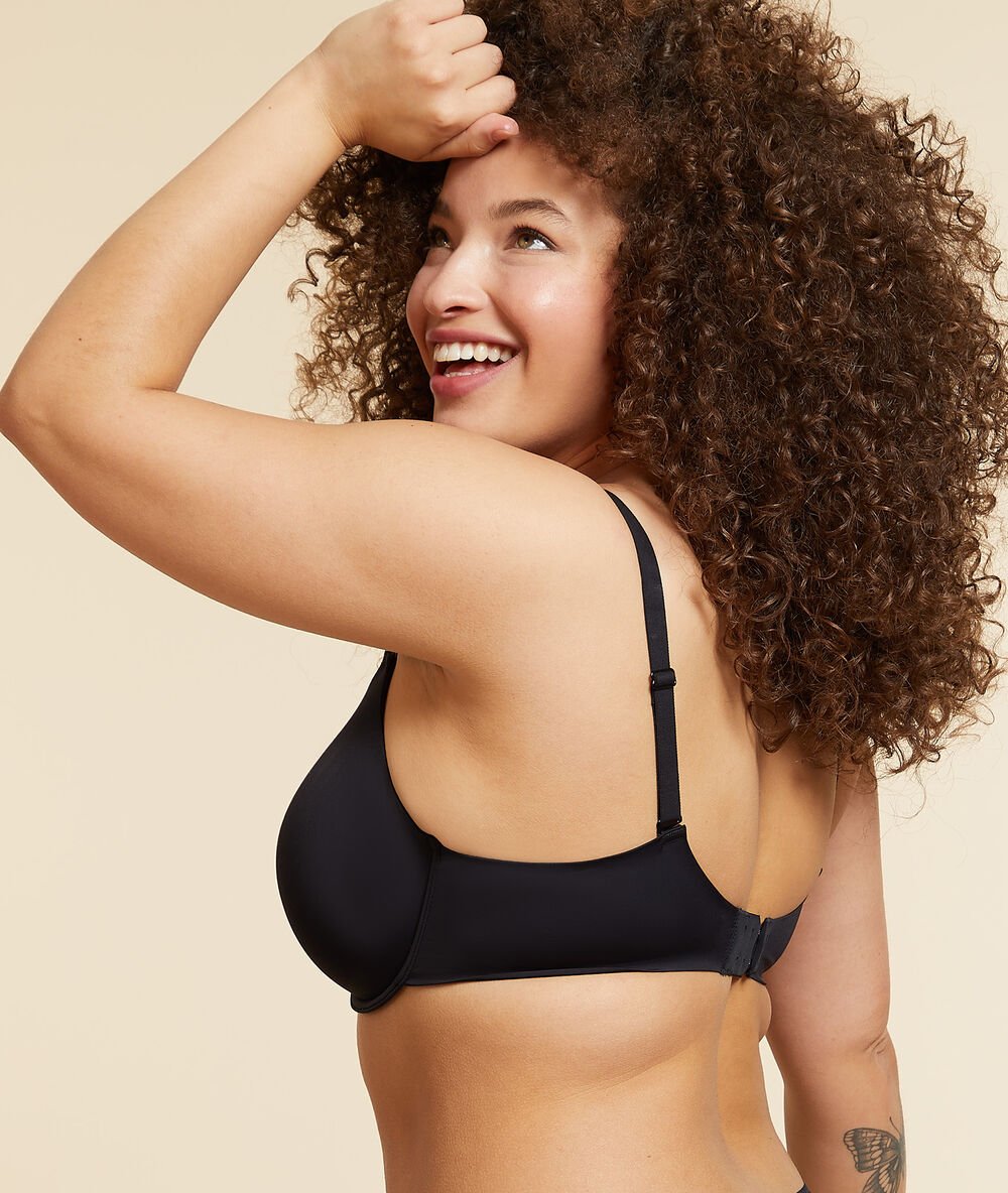 Micro demi cup black.