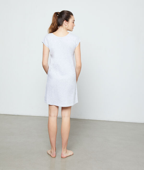 beach, uluru, paradise' organic cotton nightgown;${refinementColor}