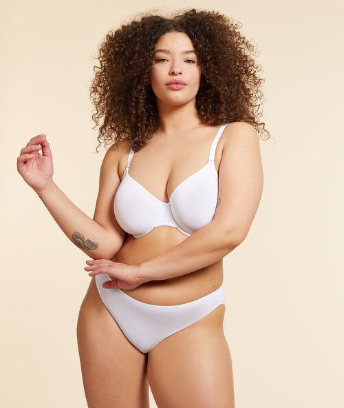 Molded micro e cup white.