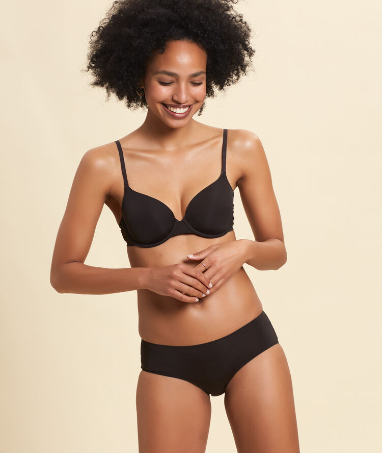 Micro brazilian knickers dark brown.