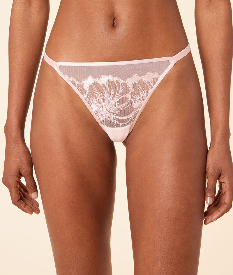 Lace Thong;${refinementColor}