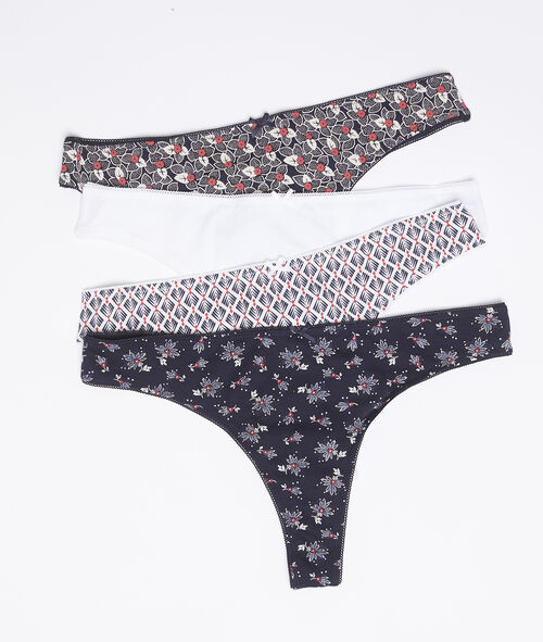 Pack of 4 cotton tanga Pack of 4 cotton tanga