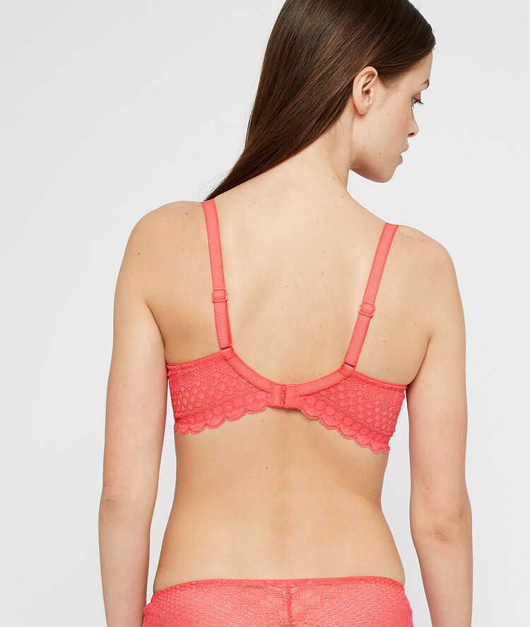 Thin pads n&deg;4 bra coral.