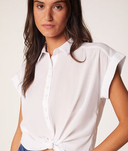 100% cotton sleevless blouse