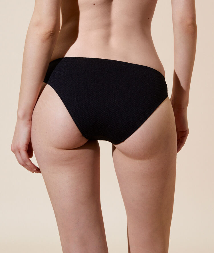 Bikini bottom black.