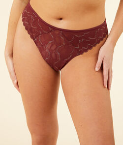 Lace Thong;${refinementColor}