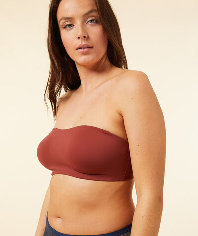 Flexible underwired bandeau with removable straps;${refinementColor}
