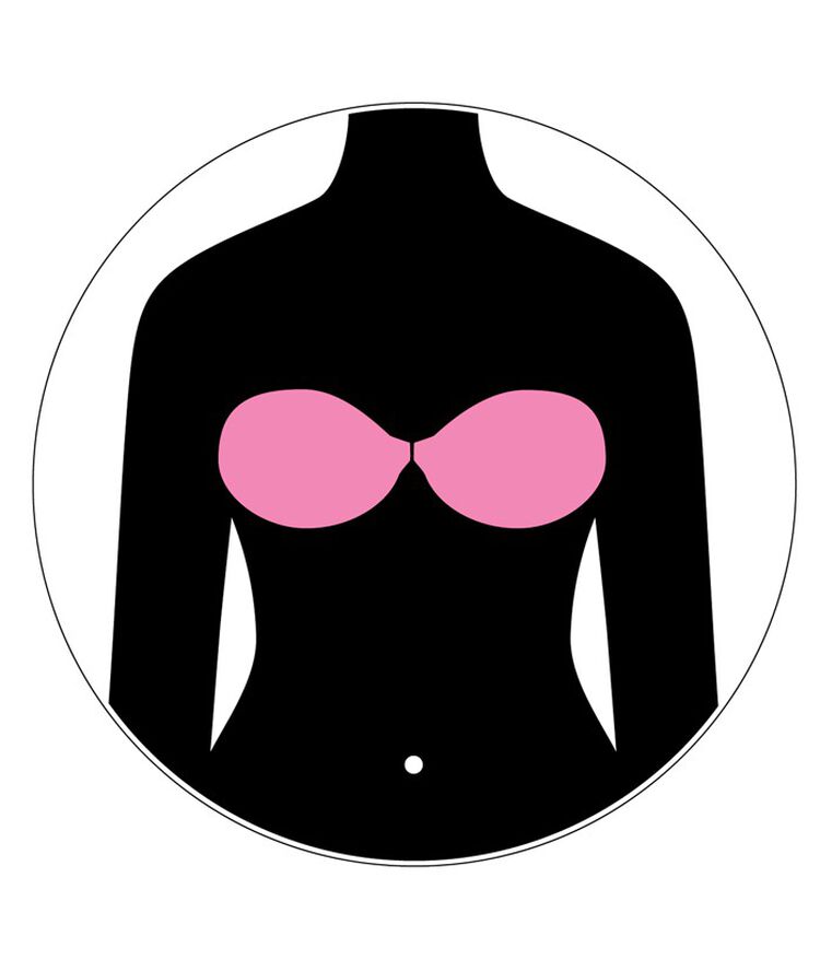 Microfibre bra beige.