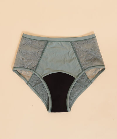 High waist period panty - moderate absorbency;${refinementColor}