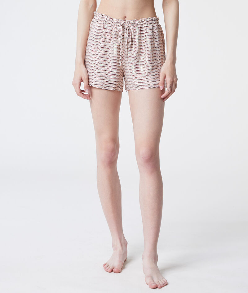 Print Sleep Shorts;${refinementColor}