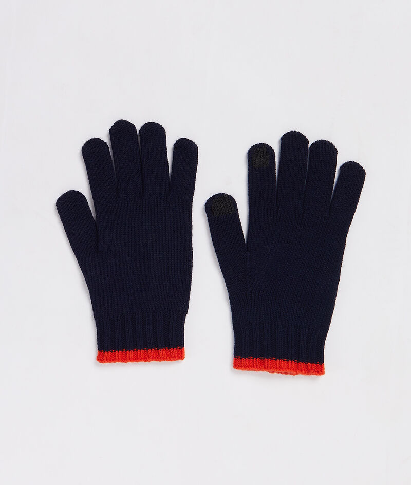 Knit gloves;${refinementColor}