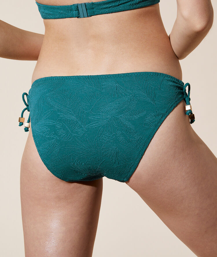 Bikini bottom green.