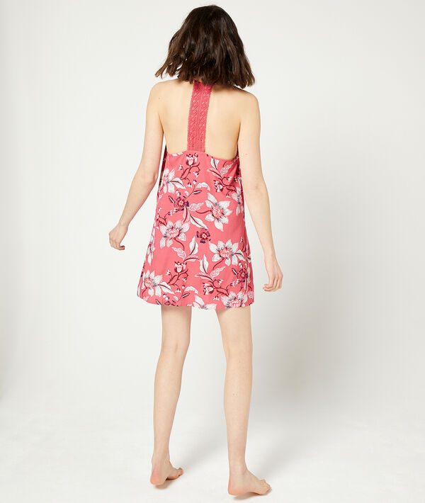 Floral print nightie;${refinementColor}