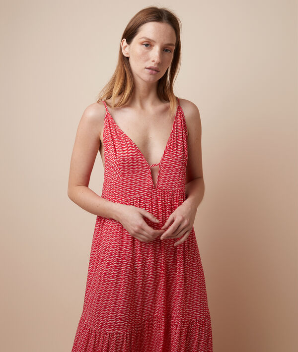 Maxi strappy dress Maxi strappy dress ;${refinementColor}