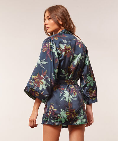 Printed kimono;${refinementColor}