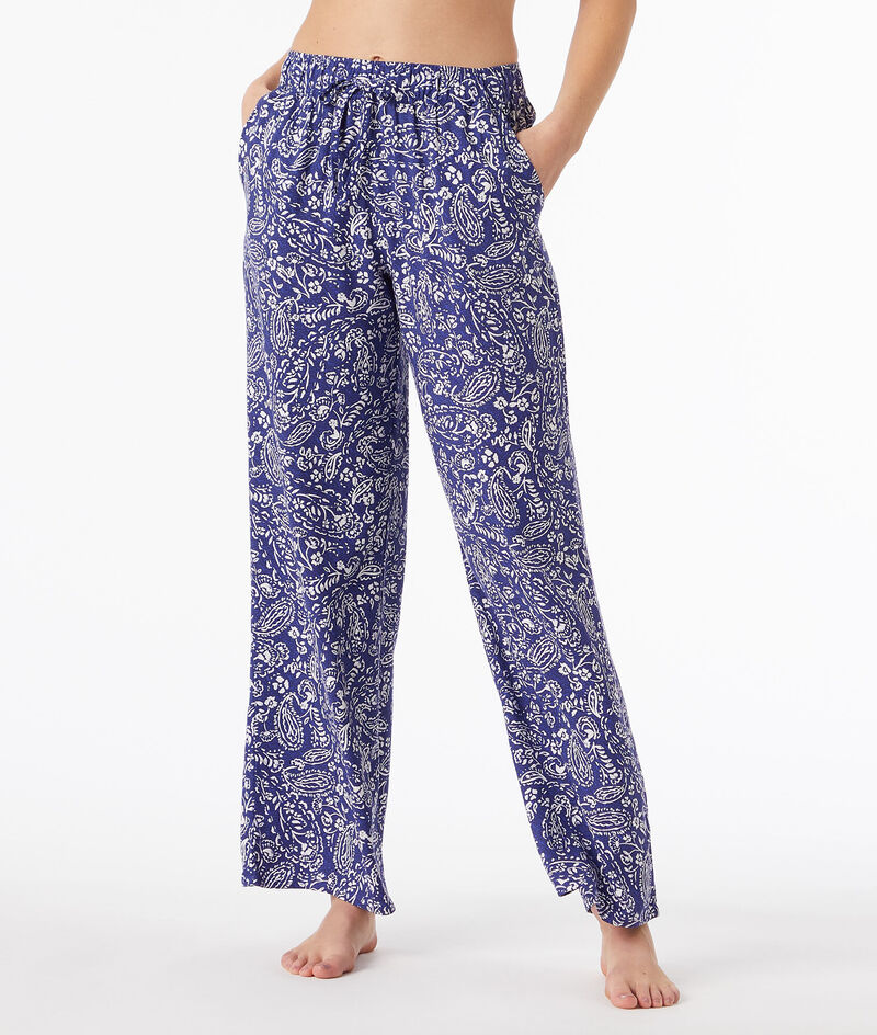 Print Sleep Pants;${refinementColor}