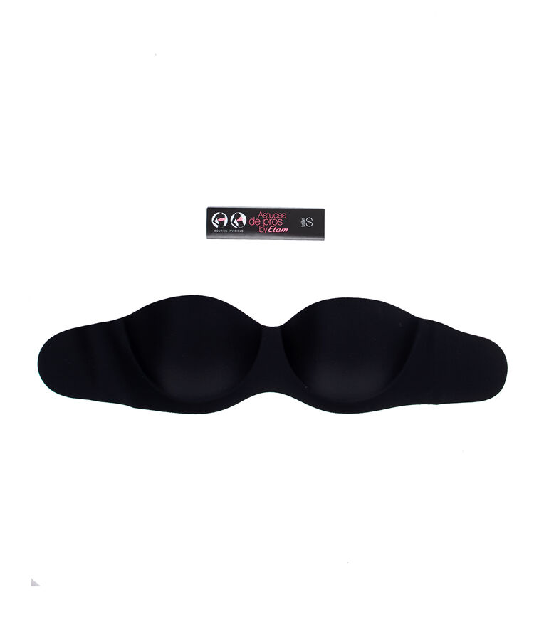 Black invisible bra black.