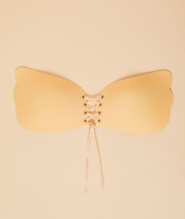 Adhesive corset beige.