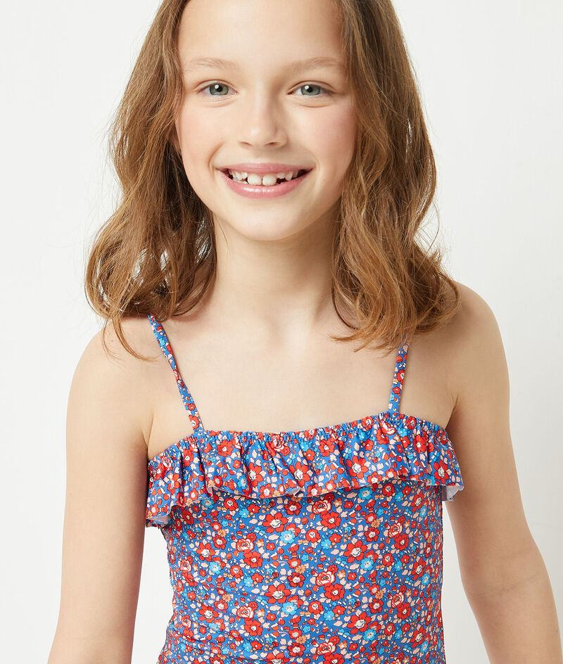 Liberty Fabric One-Piece Swimsuit;${refinementColor}