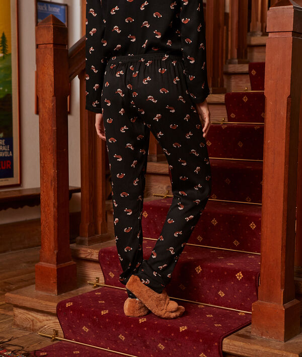 Pantalon imprimé raton laveur Pantalon imprimé raton laveur