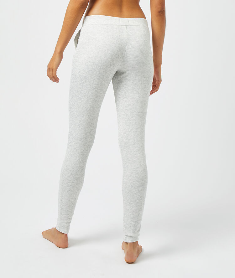 Pantalon homewear ecru.