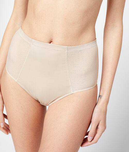 High waist shaping briefs - level 1: figure sculpting skin.