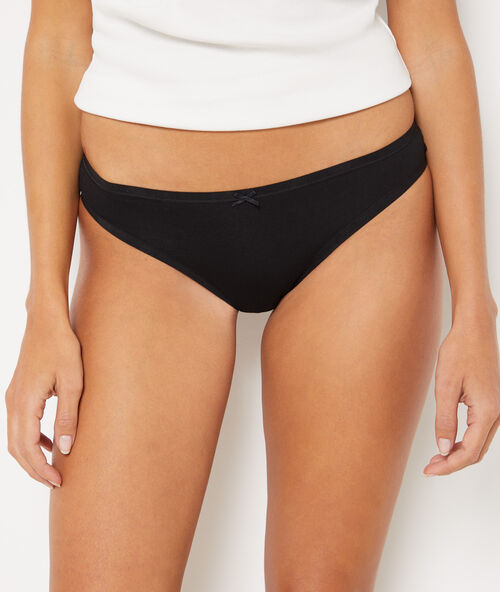 Pack of 3 knickers black.