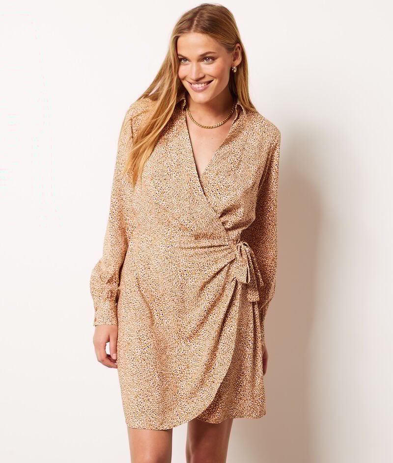 Print Wallet Dress;${refinementColor}