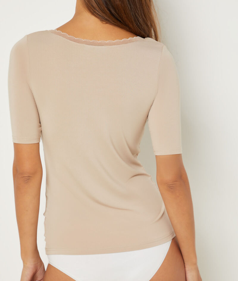 Thermal Knit T-Shirt;${refinementColor}