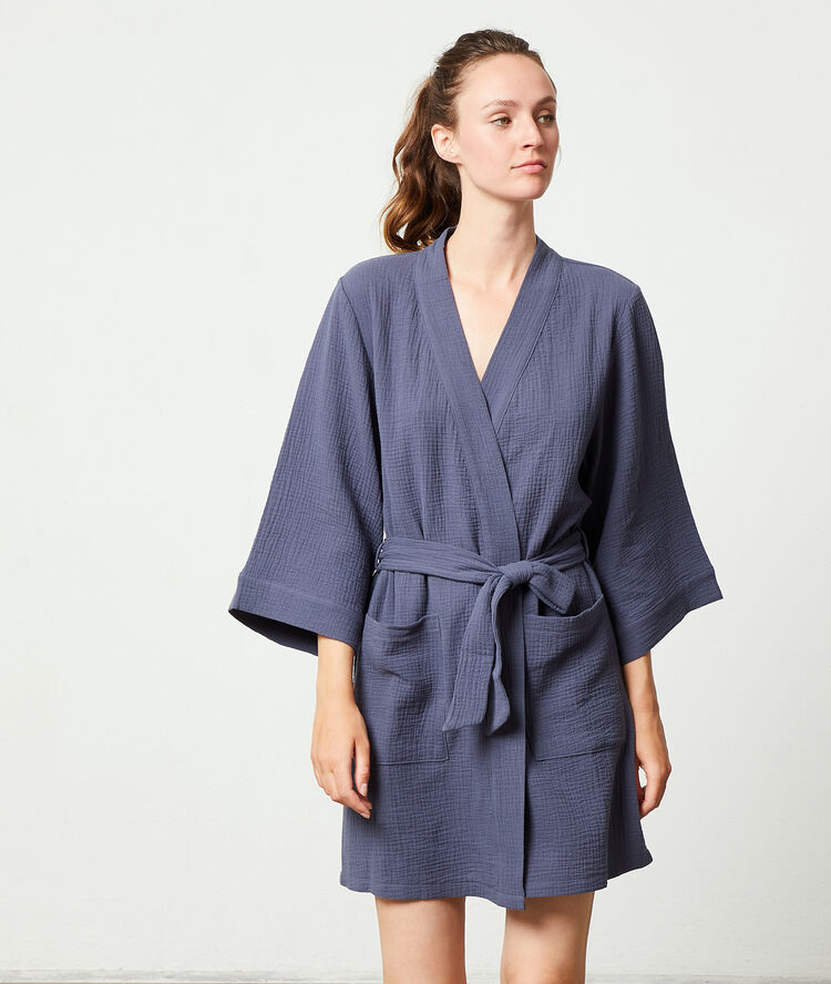 D&eacute;shabill&eacute; bleu.