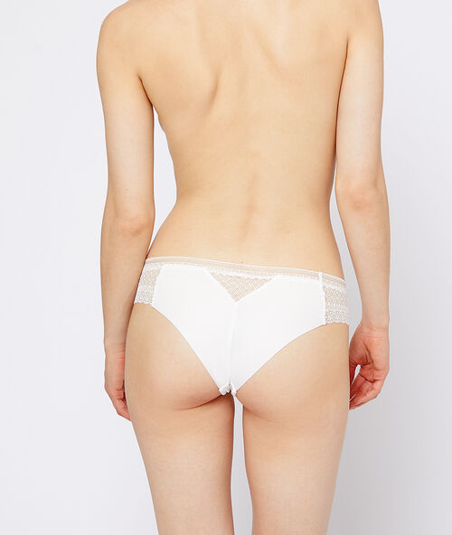 Micro lace hipster white.