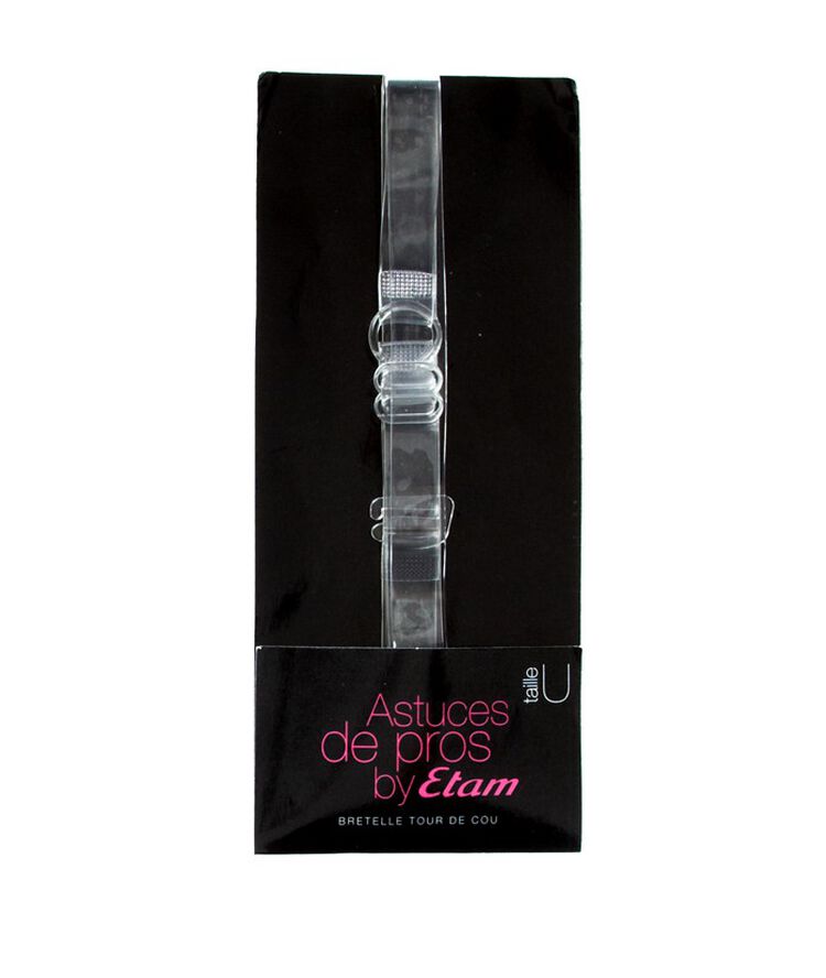 Bra straps transparent.