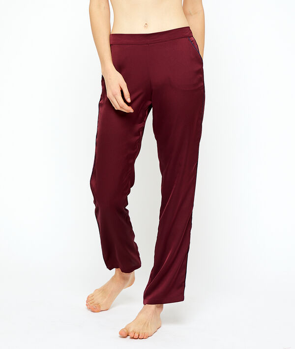 Satin trousers Satin trousers;${refinementColor}