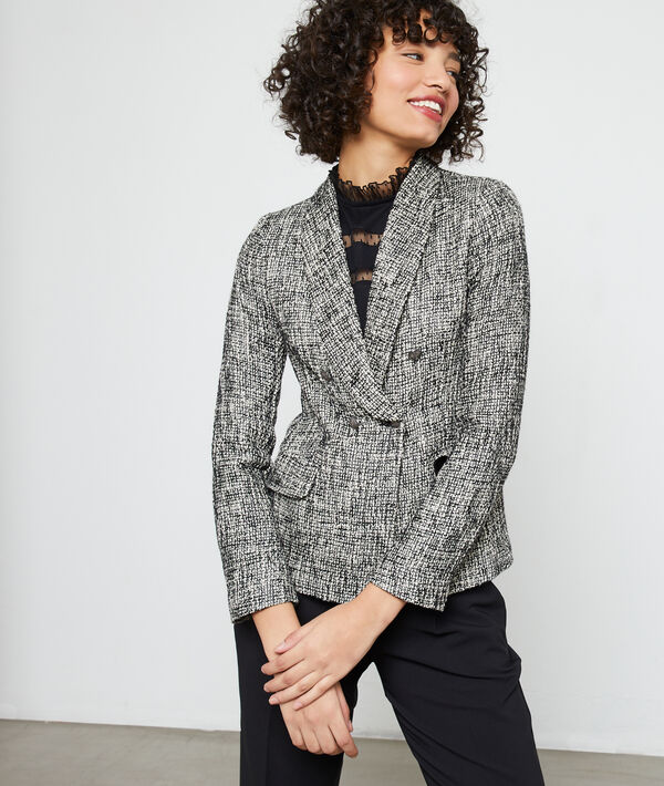 Suit jacket in a tweed look Suit jacket in a tweed look