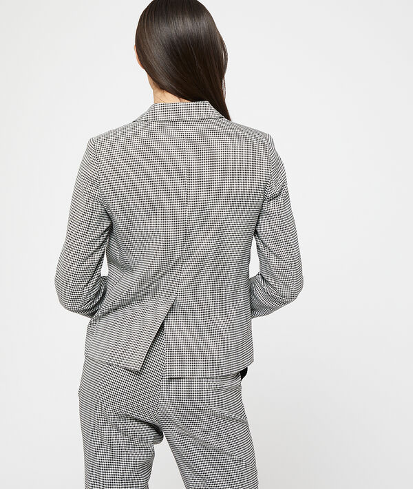 Houndstooth printed blazer Houndstooth printed blazer