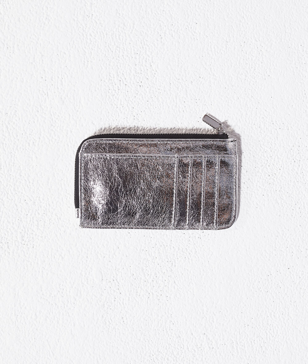 Porte-monnaie argent.