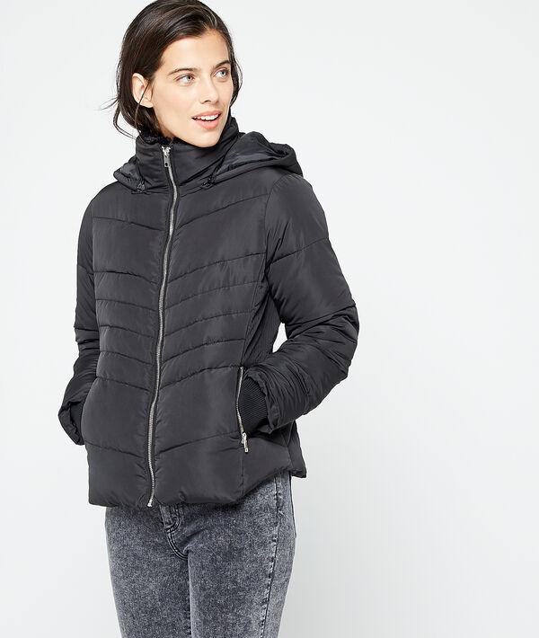 Faux fur collar puffer jacket Faux fur collar puffer jacket