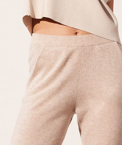 Recycled Cashmere Jogger Pants   